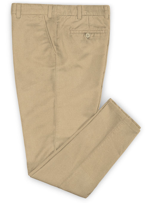 Khaki Fine Twill Pants