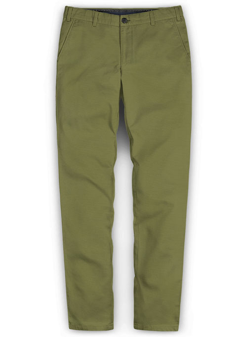 green chino trousers