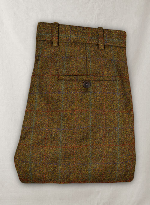 Harris Tweed Highland Rust Pants