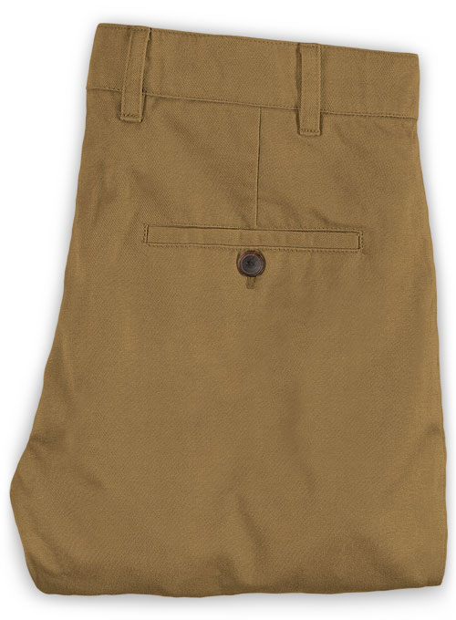 Heavy Dark Khaki Chinos