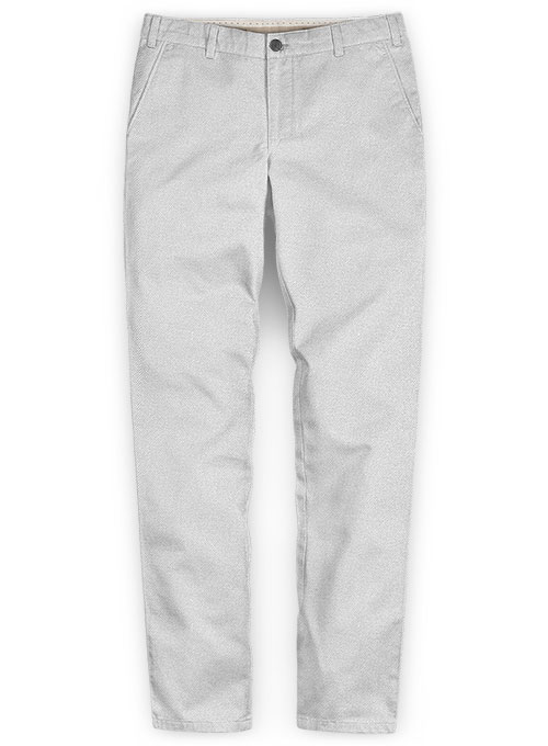 women's gray chino pants