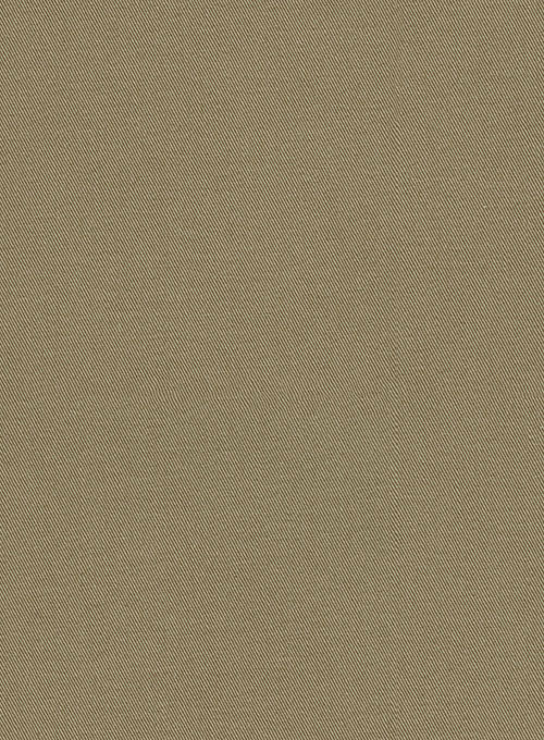 Hunter Khaki Peach Finish Chinos