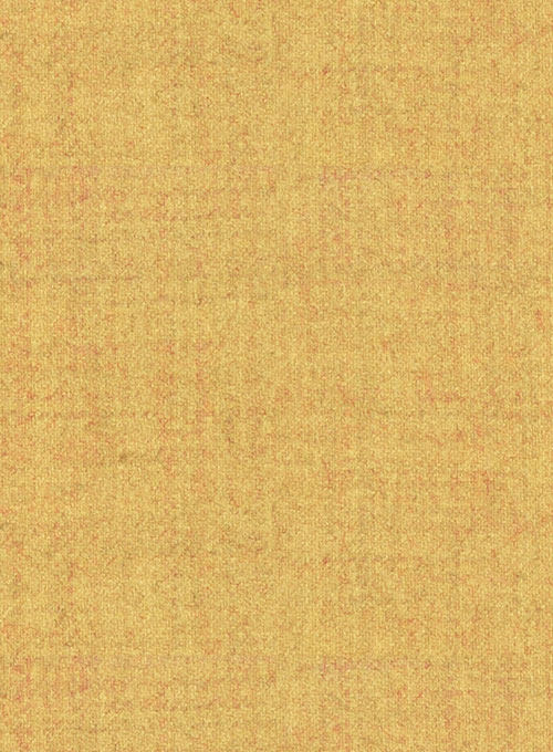 Italian Amber Yellow Tweed Pants
