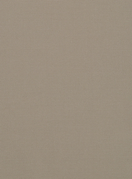 Italian Stone Khaki Cotton Stretch Pants