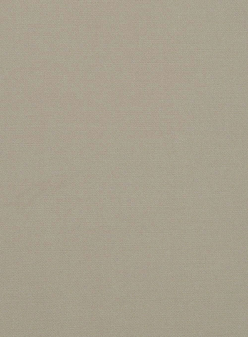 Italian Stone Khaki Cotton Stretch Pants