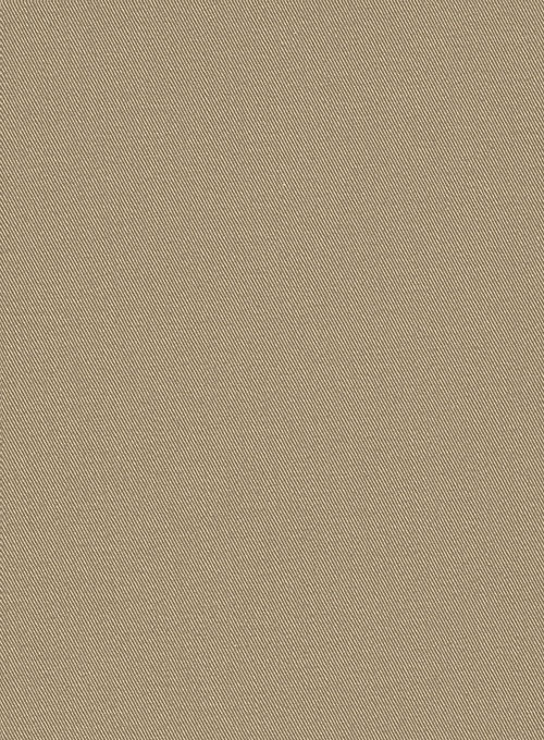 Khaki Chino Jeans With Fit Guarantee - Click Image to Close