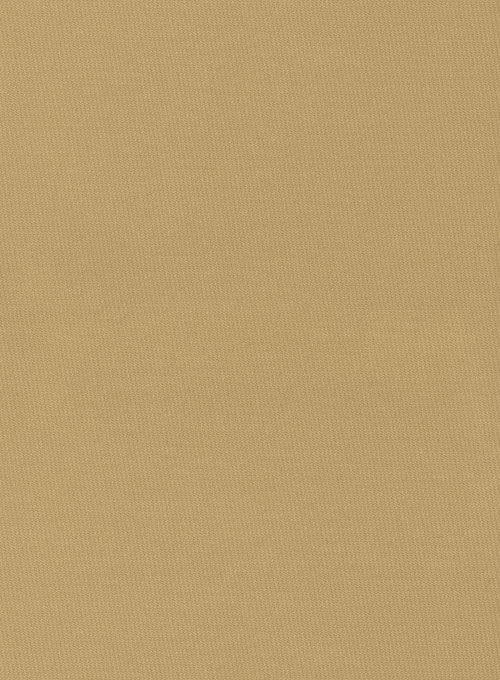 Khaki Twill Stretch Chino Jeans
