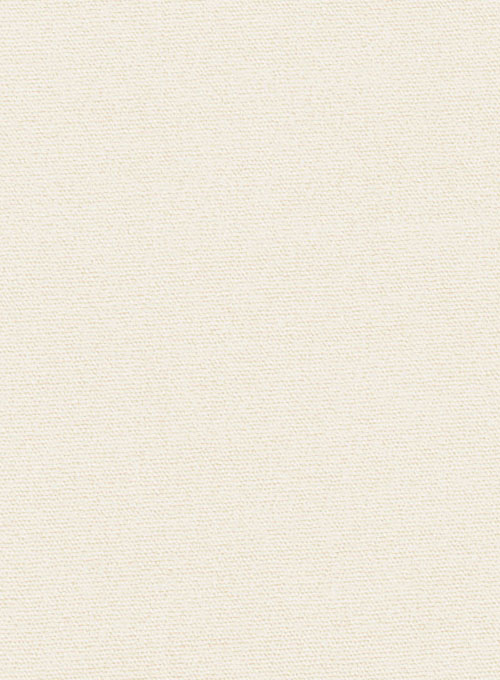 Light Beige Feather Cotton Canvas Stretch Jeans