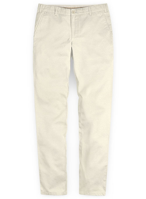 Light Beige Chinos : MakeYourOwnJeans®: Made To Measure Custom Jeans ...