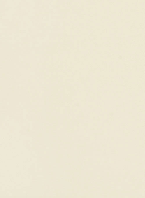 Light Beige Feather Cotton Canvas Stretch Jeans - Click Image to Close