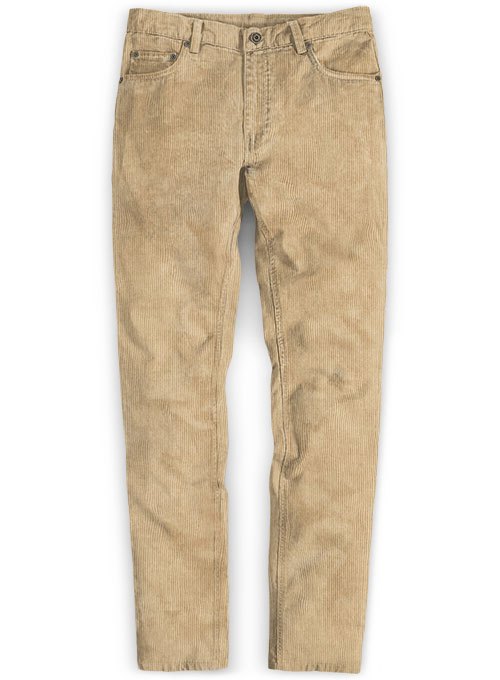 Light Khaki Corduroy Jeans : MakeYourOwnJeans®: Made To Measure Custom ...