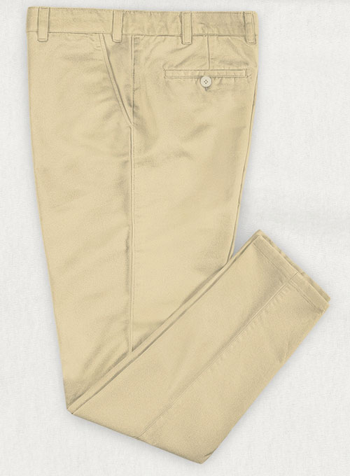 Light Khaki 4 Way Stretch Chino Pants