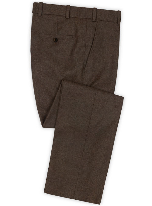 Light Weight Dark Brown Tweed Pants : MakeYourOwnJeans®: Made To ...