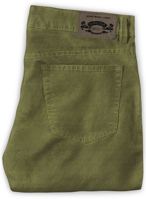 moss green jeans