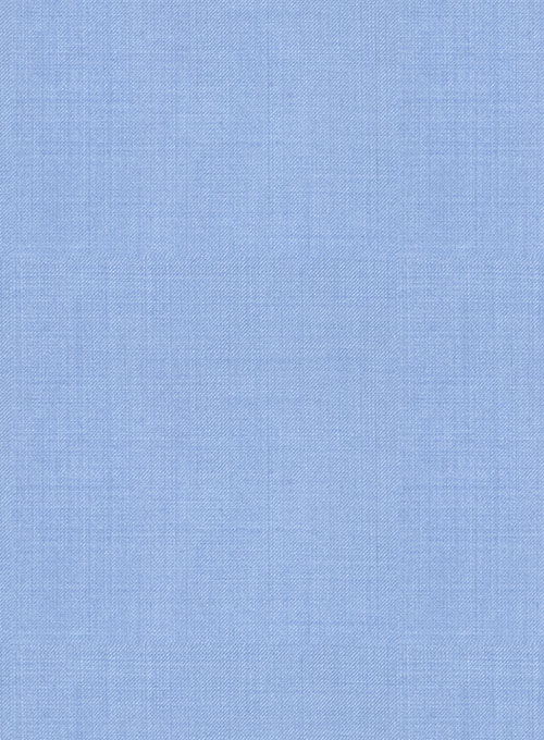 Napolean Box Blue Wool Pants