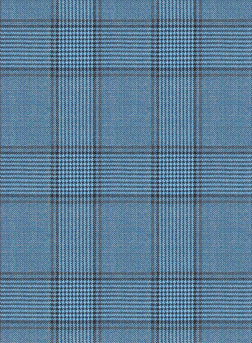 Napolean Corro Blue Wool Pants