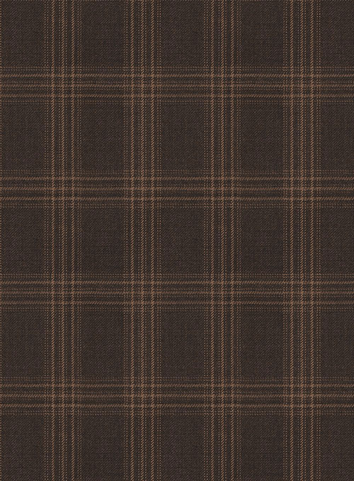 Napolean Mirro Brown Wool Pants