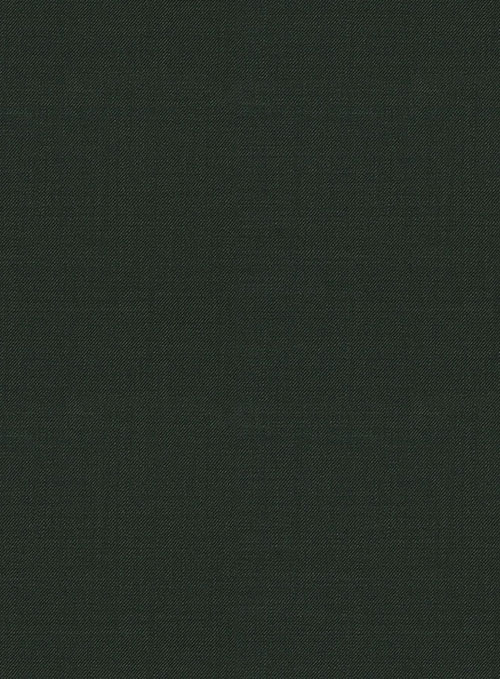 Napolean Stretch Dark Green Wool Pants