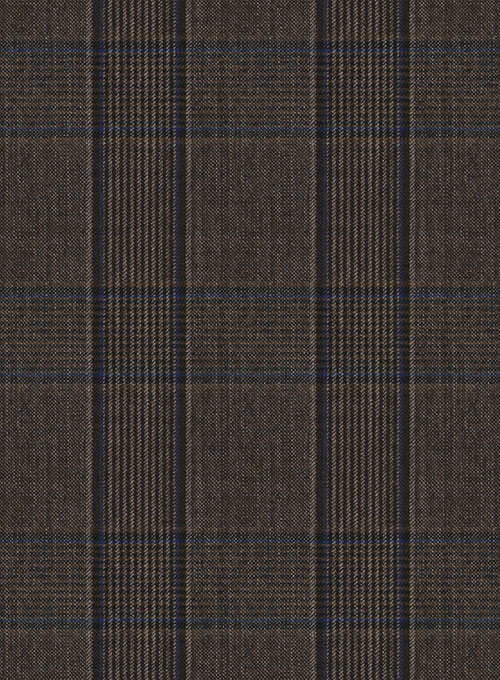 Napolean Strum Gray Brown Wool Pants