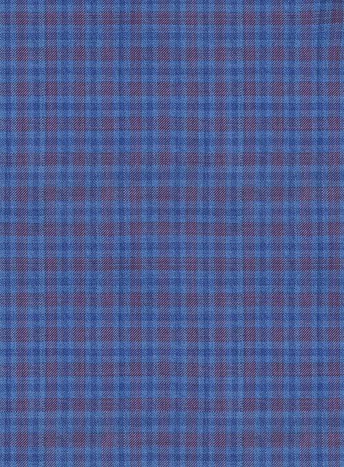 Napolean Rollz Blue Wool Pants