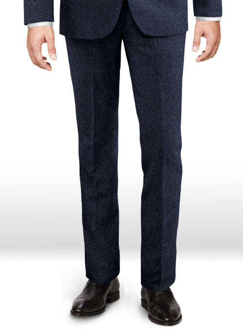 Playman Blue Denim Tweed Pants - Click Image to Close