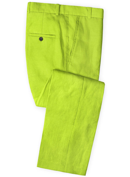 lime green jeans mens