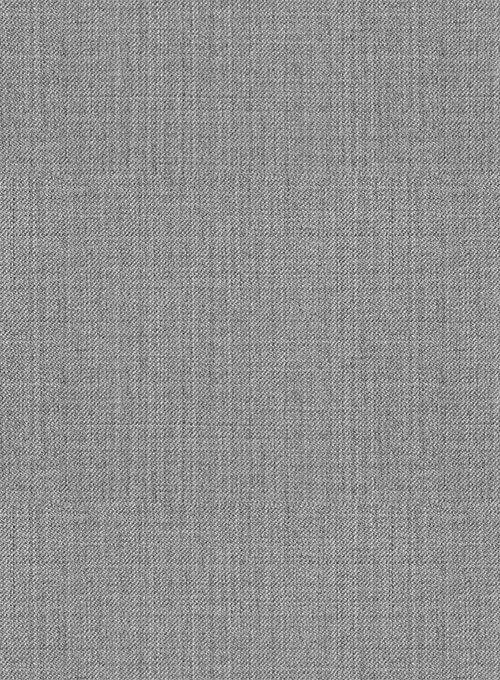 Reda Worsted Mid Gray Pure Wool  Pants