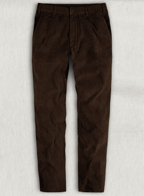 Rich Brown Corduroy Trousers