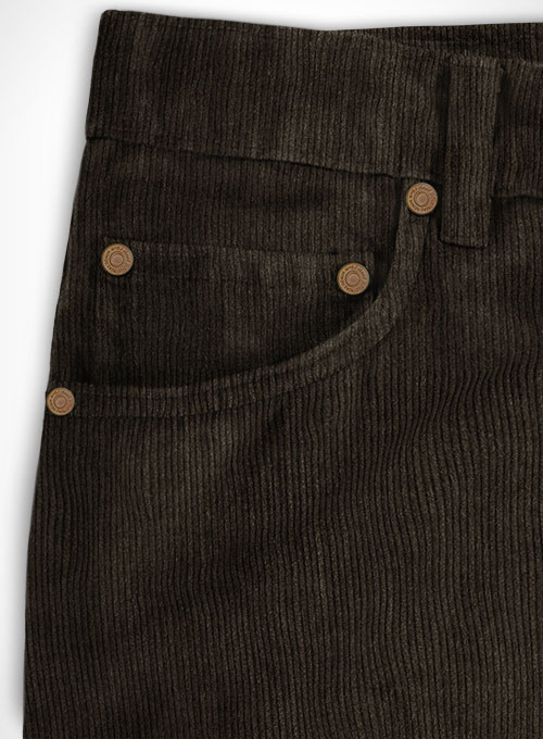Rich Brown Corduroy Jeans