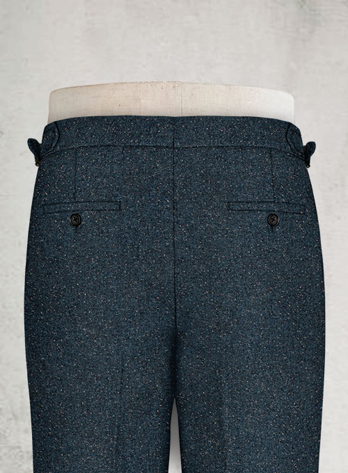 Robin Blue Flecks Donegal Highland Tweed Trousers