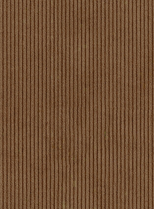 Rust Brown Thick Corduroy Trousers - 8 Wales