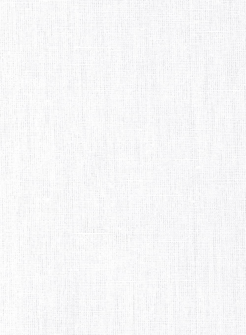 Safari White Cotton Linen Pants