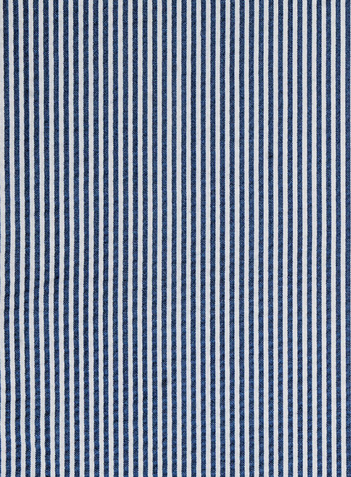 Seersucker Blue Pants