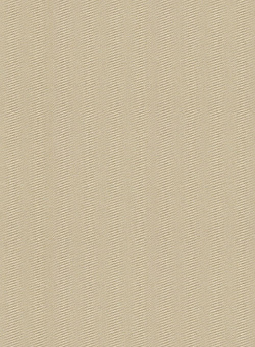 Sand Feather Cotton Canvas Stretch Jeans