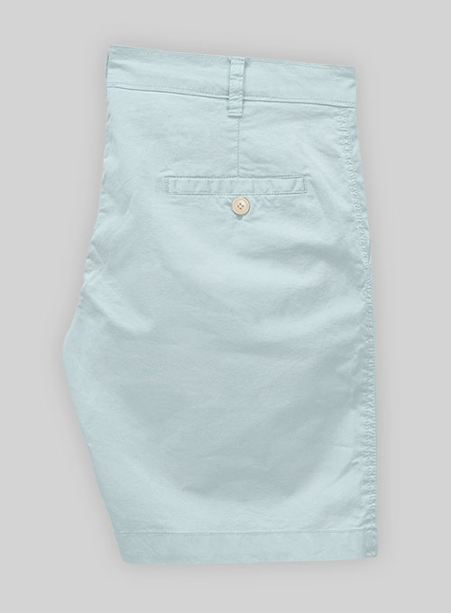 Spring Blue Stretch Summer Weight Chino Shorts