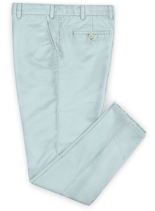 Stretch Summer Weight Spring Blue Chino Pants