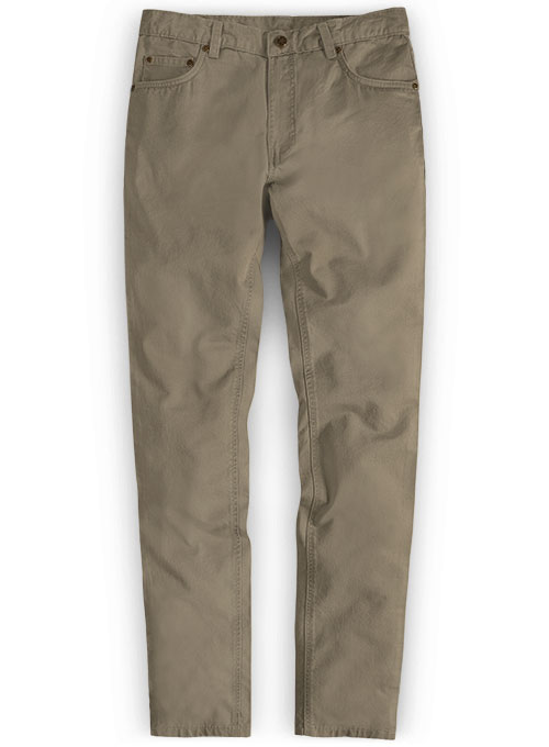 Spring Brown Stretch Chino Jeans Spring Brown Stretch Chino Jeans