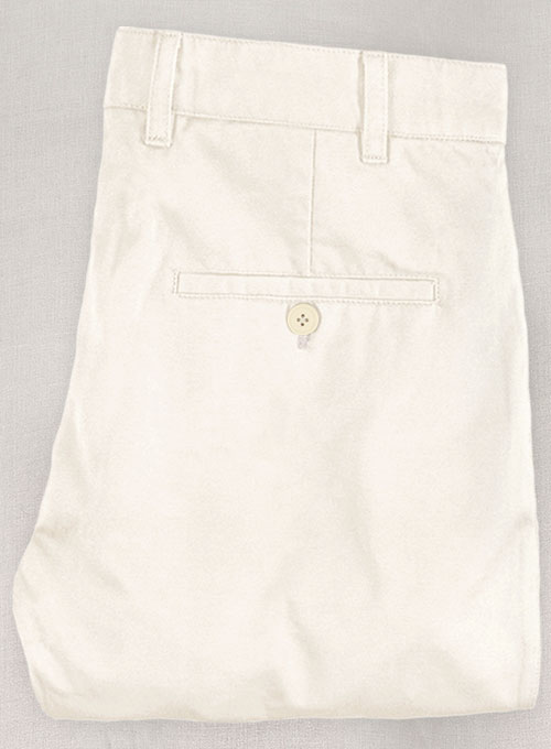 Stretch Summer Beige Chino Pants - Click Image to Close