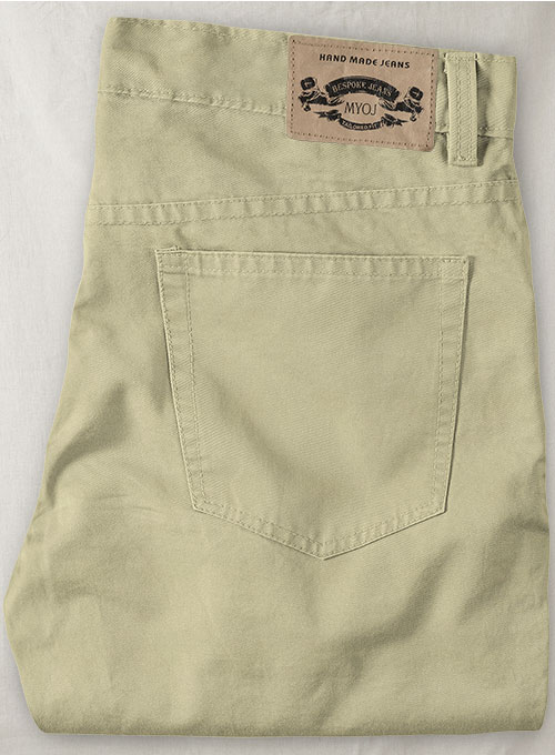 Stretch Summer Khaki Chino Jeans - Click Image to Close