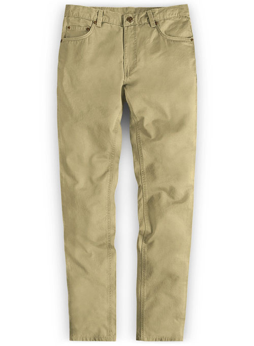 Stretch Summer Weight Khaki Chino Jeans Stretch Summer Weight Khaki Chino Jeans
