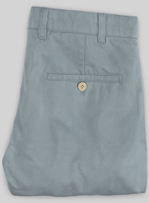 Slate Blue Stretch Chino Pants