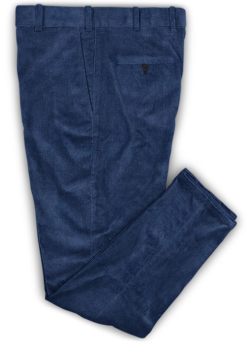 blue corduroy jeans