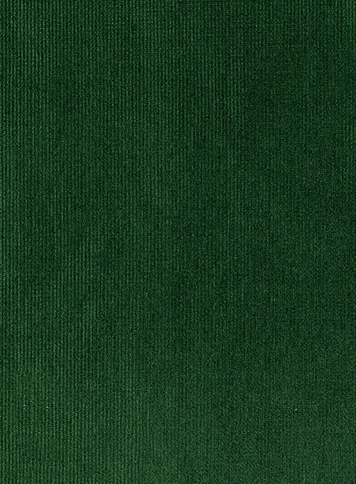 Stretch English Green Corduroy Trousers - 21 Wales