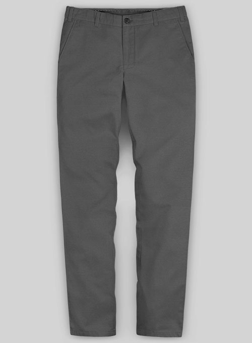 Dark Gray Stretch Chino Pants Dark Gray Stretch Chino Pants