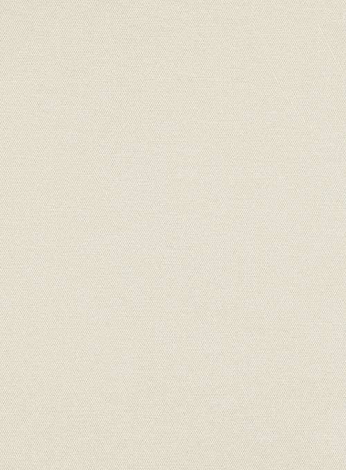 Light Beige Stretch Chino Pants