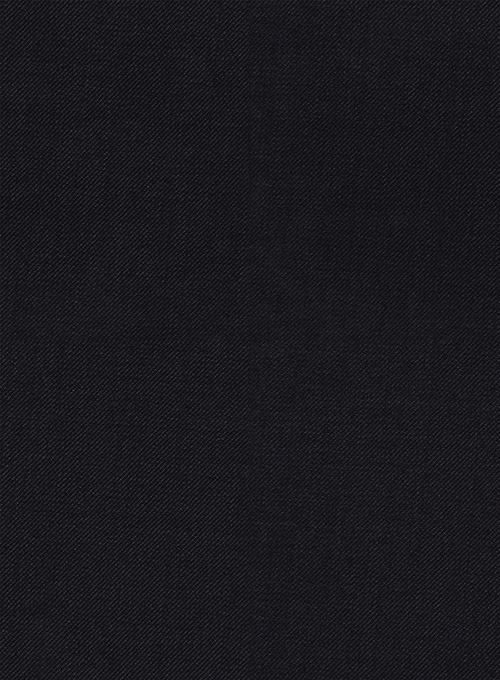 Stretch Midnight Blue Wool Pants