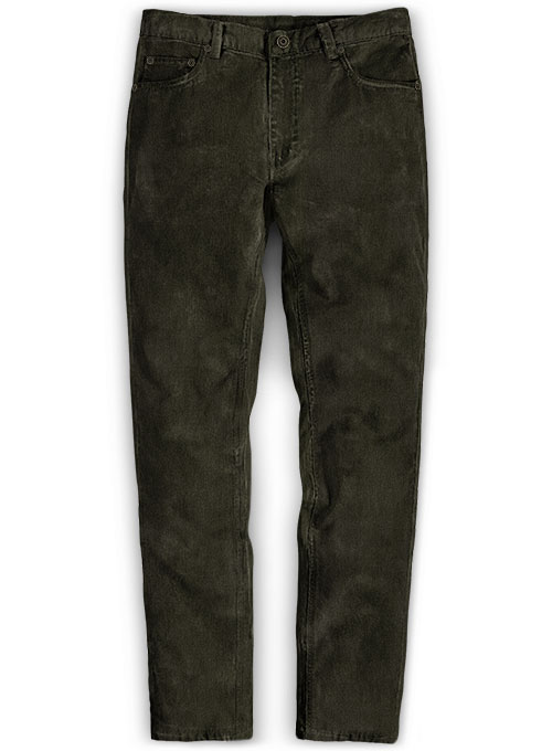 olive green corduroy pants womens