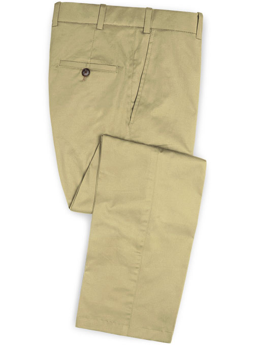 Stretch Summer Weight Khaki Chino Pants MakeYourOwnJeans® Made To