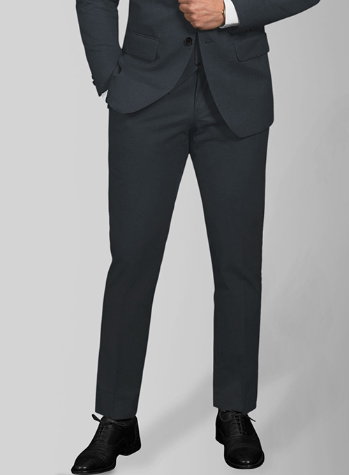 Stretch Summer Navy Blue Chino Jeans