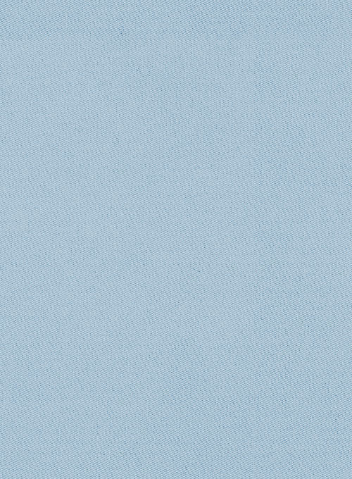 Stretch Summer Weight Steel Blue Chino Jeans
